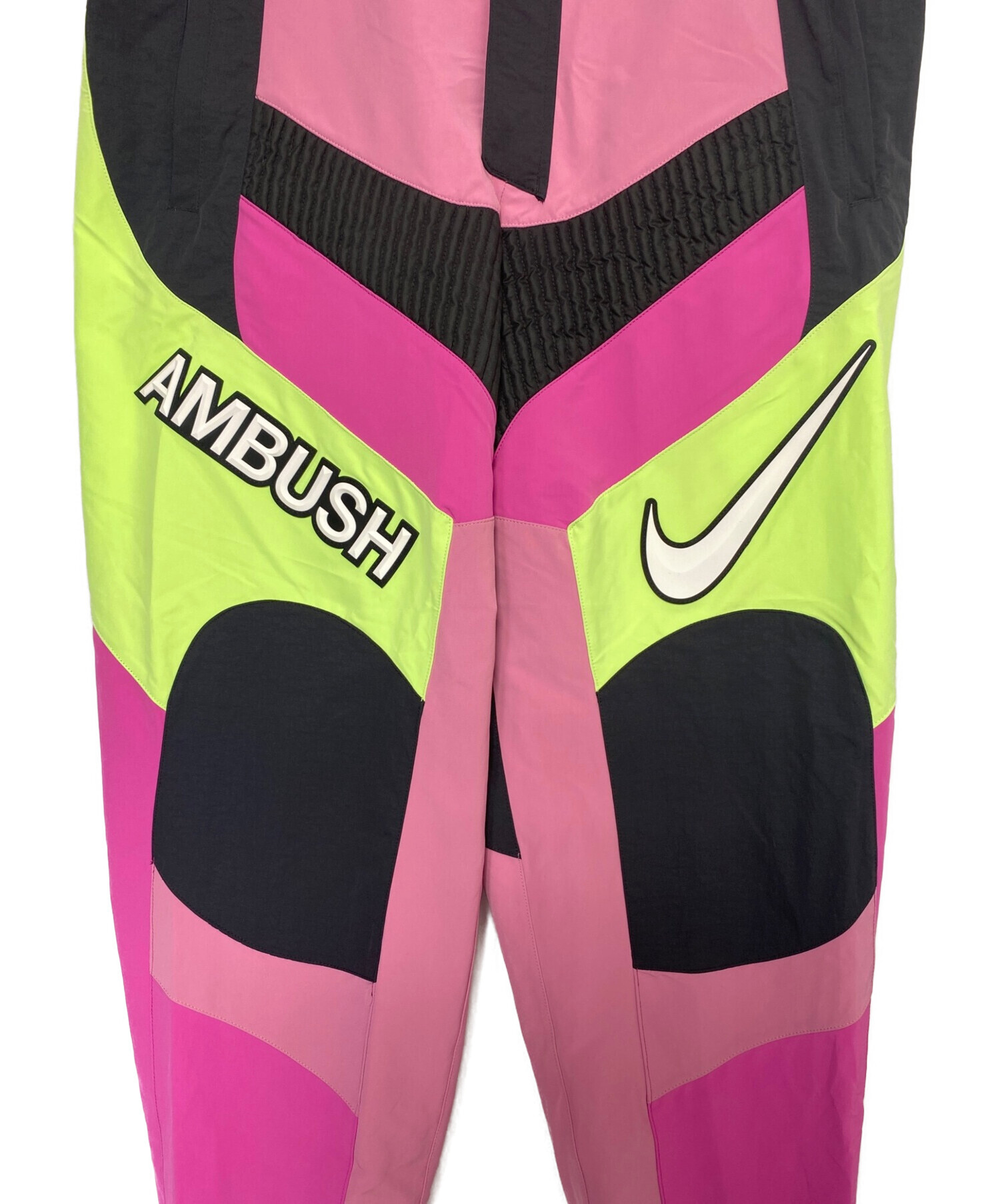 AMBUSH (アンブッシュ) NIKE (ナイキ) BIKER MOTOCROSS STYLE PANT ピンク サイズ:M