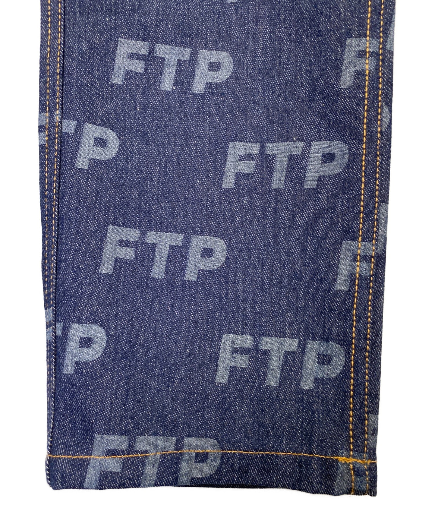 FTP (ファックザポピュレーション) ALL OVER DENIM デニム インディゴ サイズ:76cm (W30)