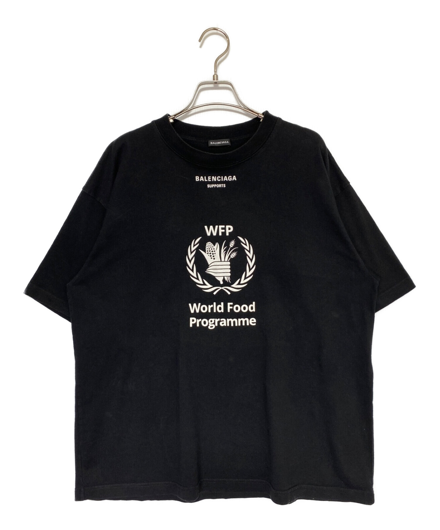 BALENCIAGA (バレンシアガ) WFP Tシャツ ブラック サイズ:S