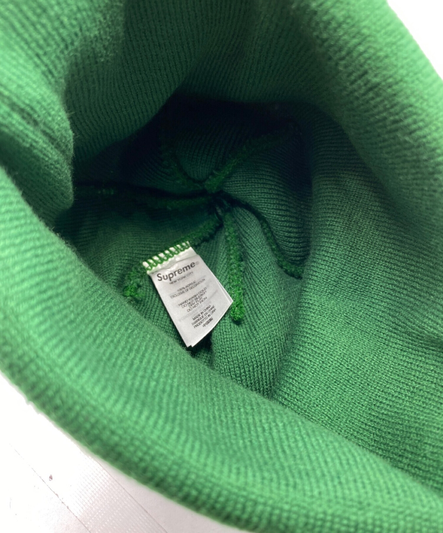 中古・古着通販】SUPREME (シュプリーム) ALpine beanie グリーン ...