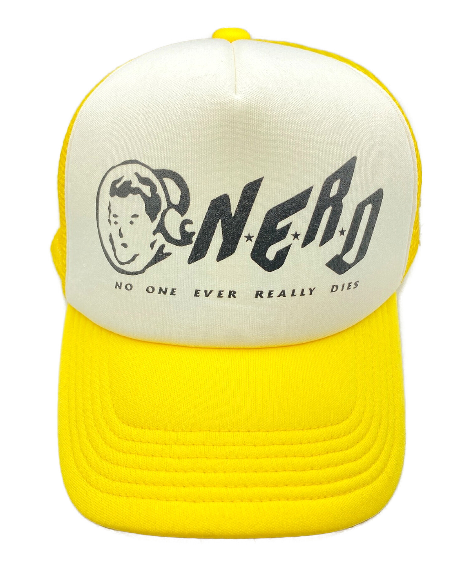 BILLIONAIRE BOYS CLUB (ビリオネアボーイズクラブ) NERD (ナード) MESH CAP イエロー×ホワイト サイズ:-