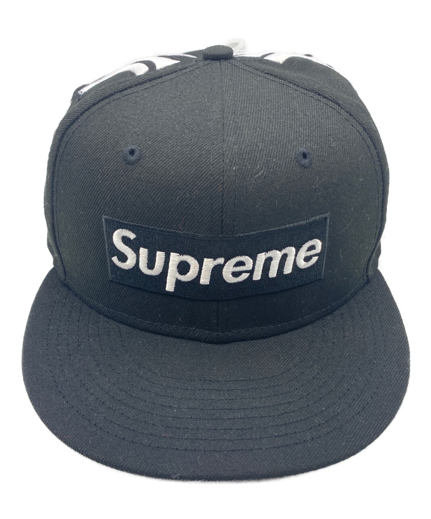 帽子7-1/2 黒 Supreme Yankees Box Logo New Era