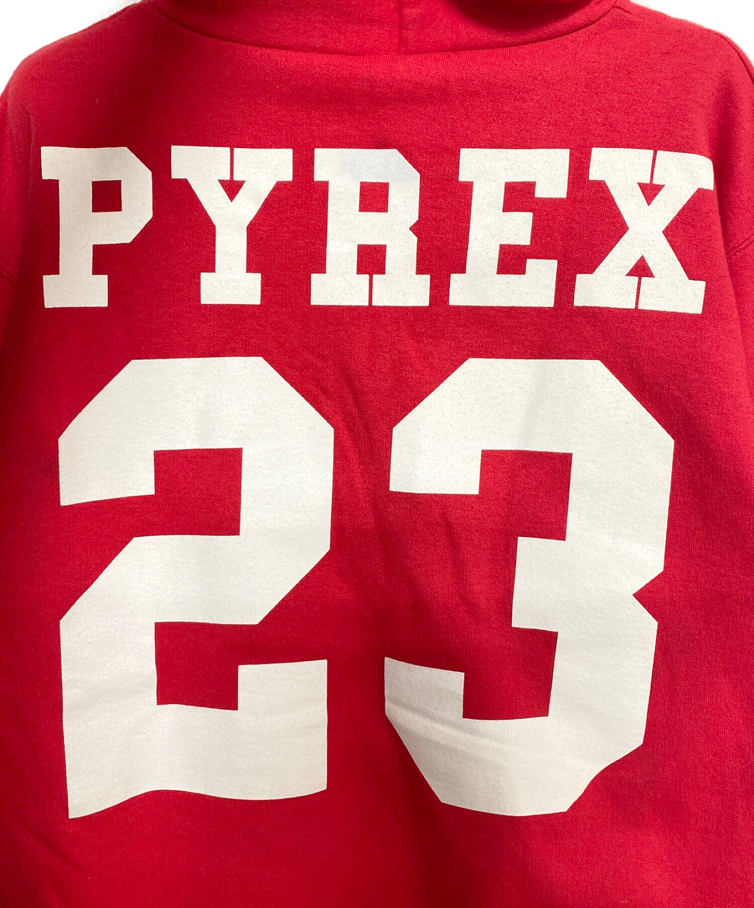 Pyrex off-white Mパーカー