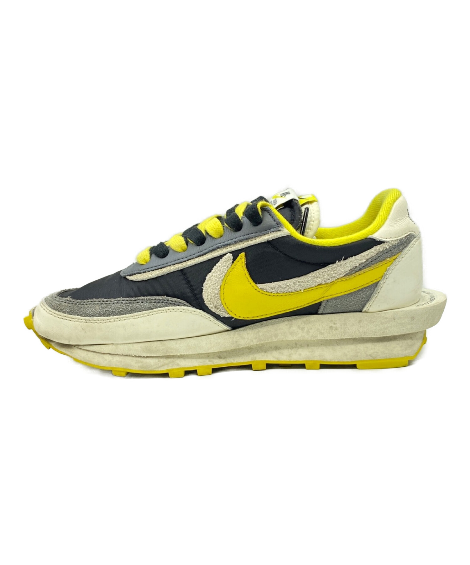 NIKE (ナイキ) UNDERCOVER (アンダーカバー) sacai (サカイ) Black and Bright Citron  ブラック×ベージュ サイズ:26cm （US 8）