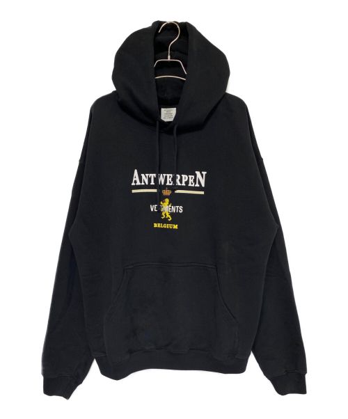 中古・古着通販】VETEMENTS (ヴェトモン) ANTWERPEN HOODIE ブラック