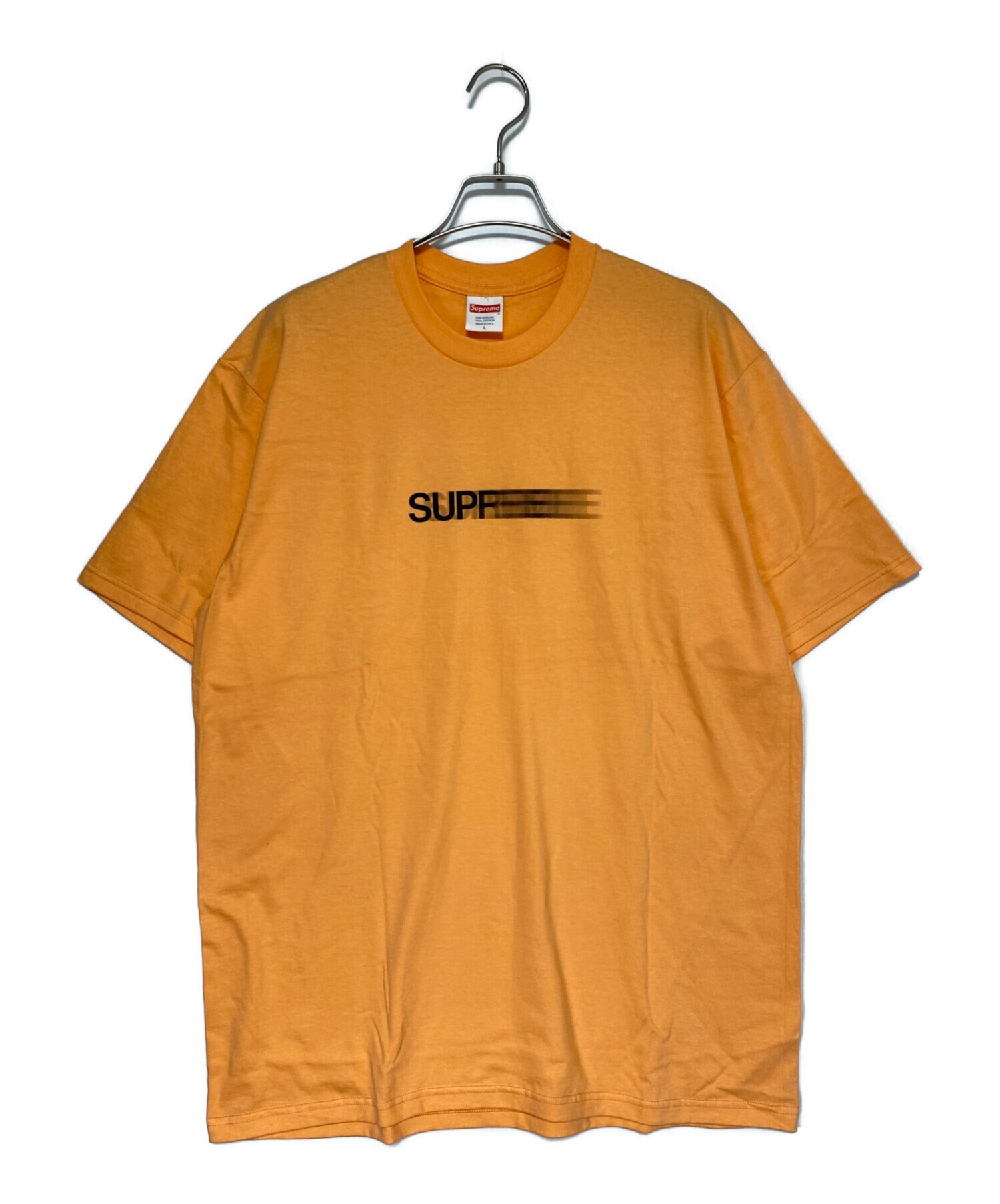 SUPREME (シュプリーム) MOTION LOGO TEE オレンジ サイズ:SIZE L