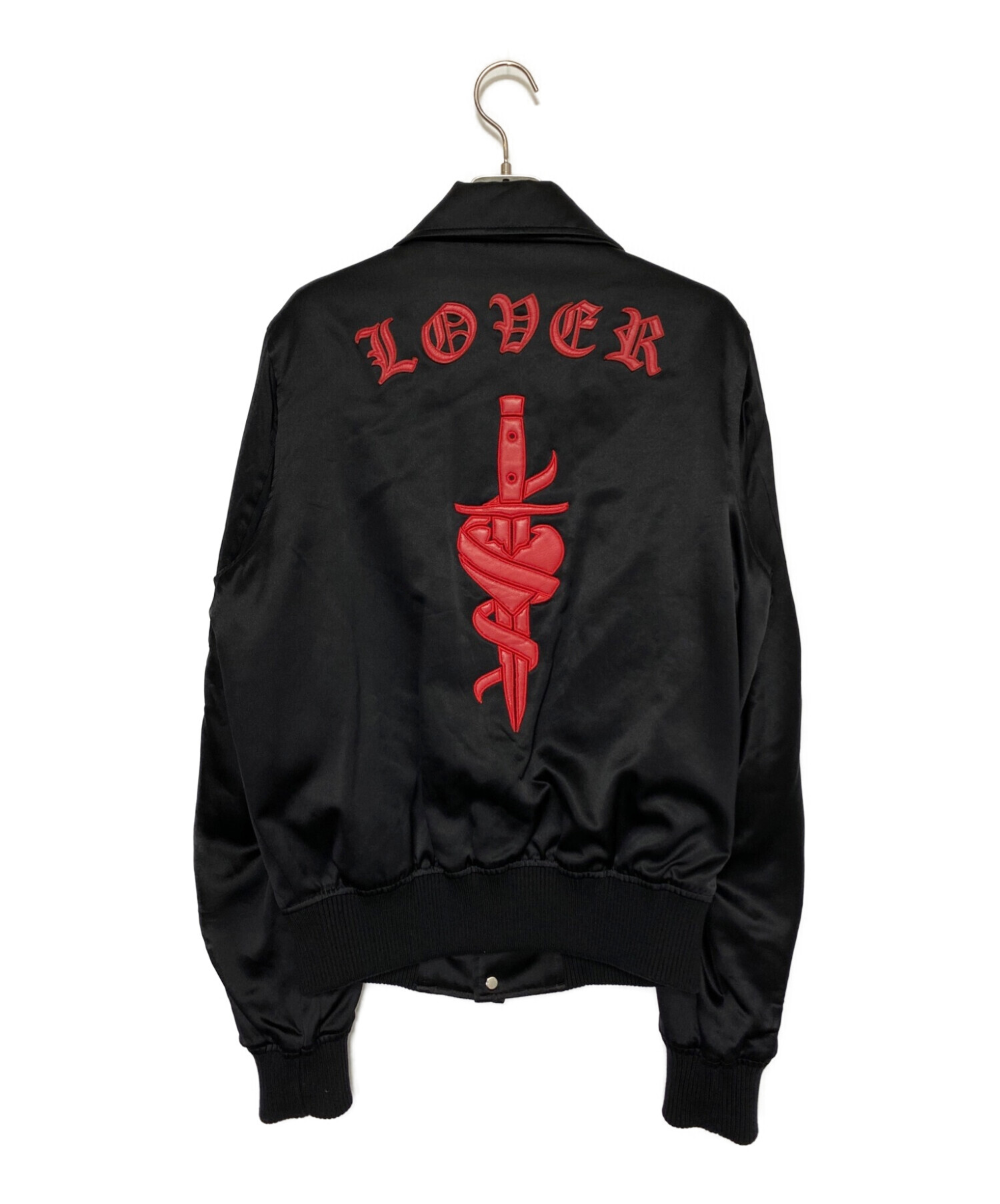 AMIRI (アミリ) SILK DAGGER BAND JACKET ブラック サイズ:S