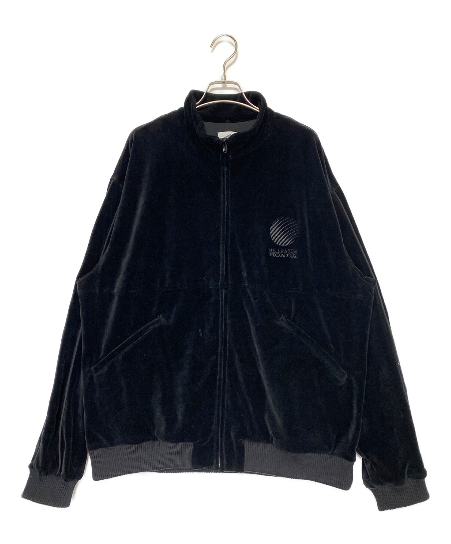HONDA (ホンダ) HELLRAZOR (ヘルレイザー) Velour Jacket ブラック サイズ:XL