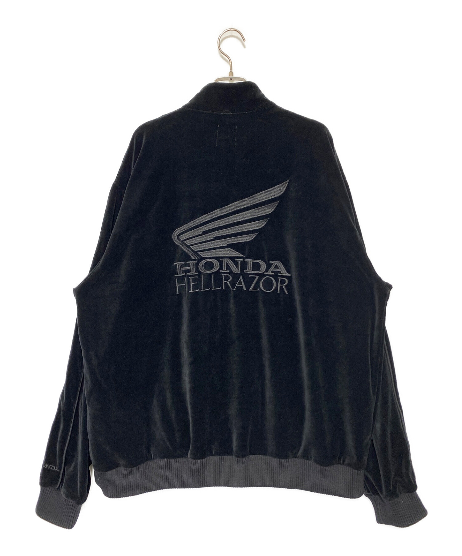 HONDA (ホンダ) HELLRAZOR (ヘルレイザー) Velour Jacket ブラック サイズ:XL