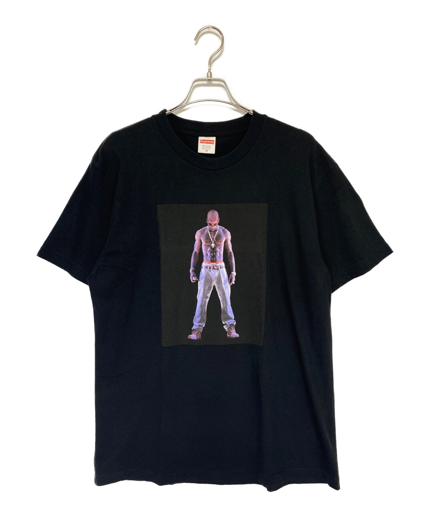 Tシャツ/カットソー(半袖/袖なし)supremeシュプリームtupac hologram TeeTシャツフォトT