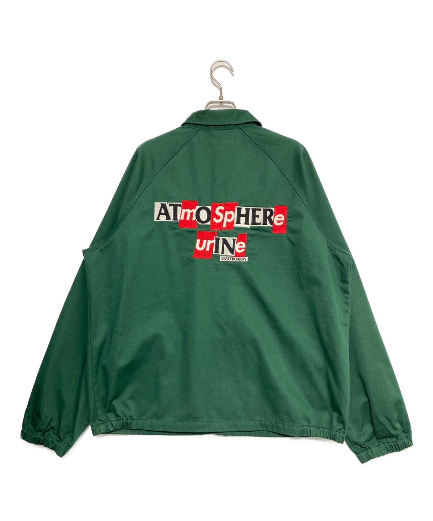 緑 L Supreme Antihero Snap Front jacket