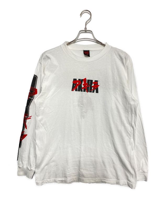 中古・古着通販】FASHION VICTIM (ファッションヴィクティム) AKIRA (アキラ) 金田プリントロングスリーブTシャツ ホワイト  サイズ:L｜ブランド・古着通販 トレファク公式【TREFAC FASHION】スマホサイト