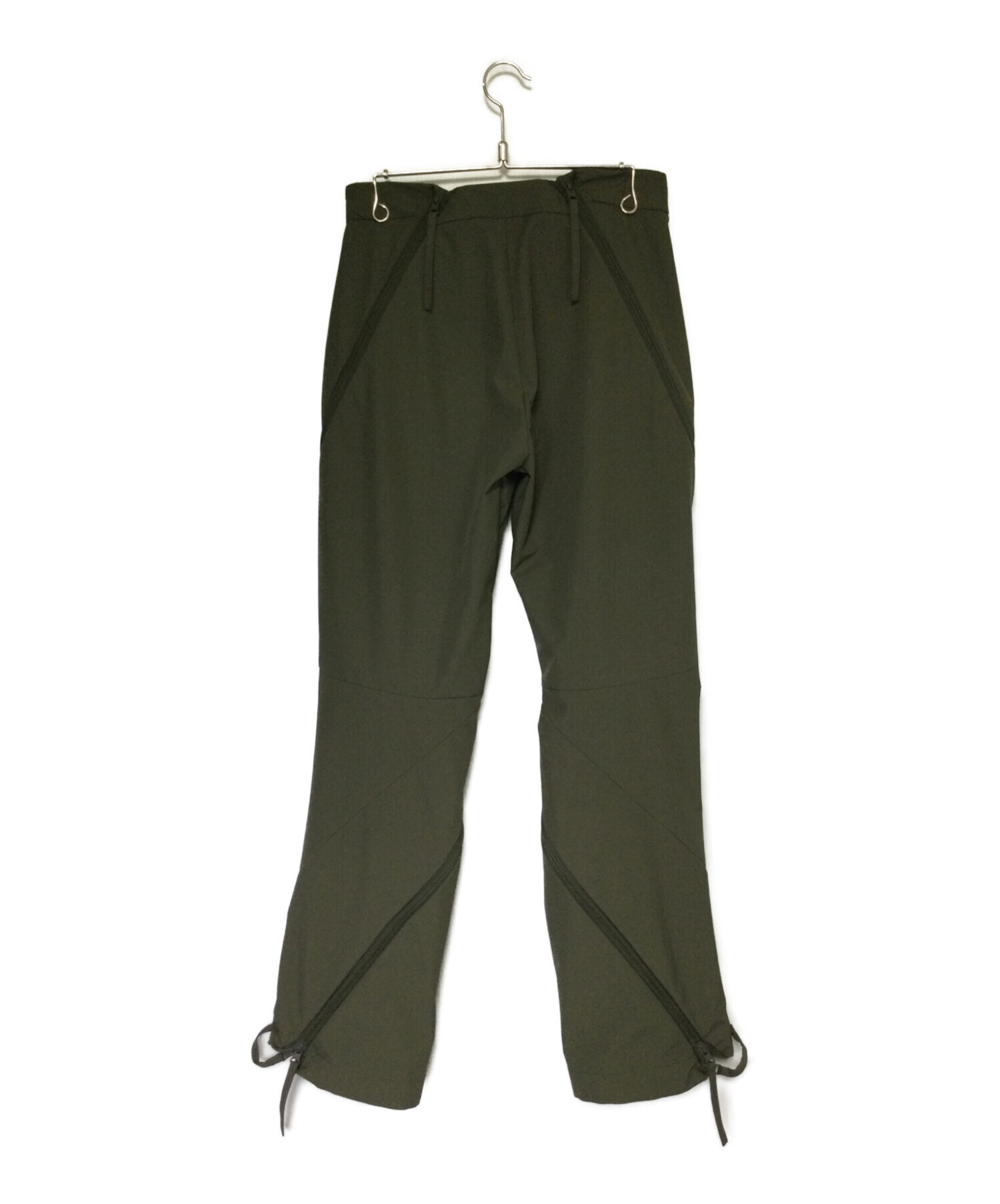 中古・古着通販】POST ARCHIVE FACTION (ポストアーカイブファクション) 4.0 TECHNICAL PANTS CENTER  カーキ サイズ:S｜ブランド・古着通販 トレファク公式【TREFAC FASHION】スマホサイト