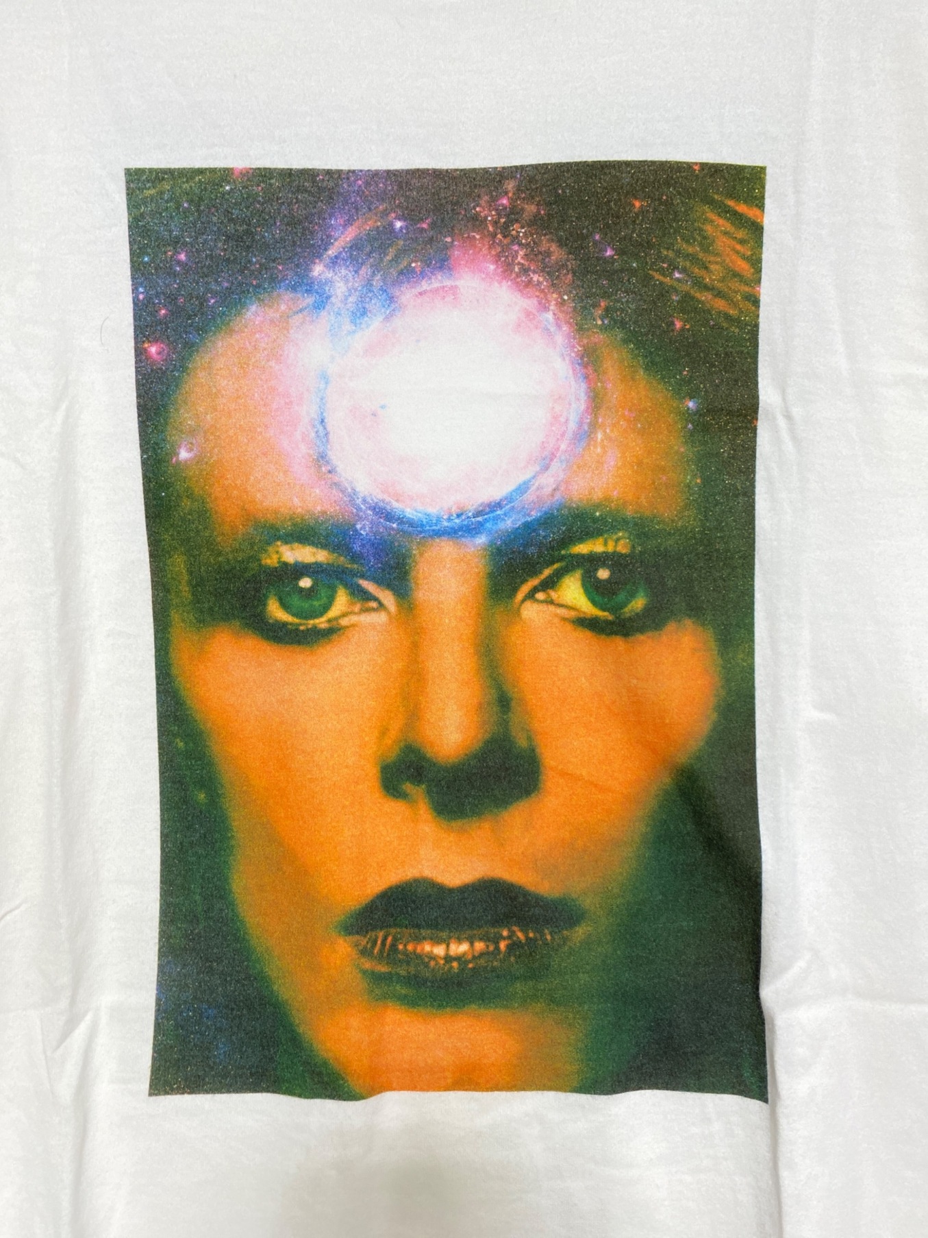 中古・古着通販】Hysteric Glamour (ヒステリックグラマー) DAVID BOWIE (デビッド・ボウイ) DAVID  BOWIE/M.D.D.1 ホワイト サイズ:L｜ブランド・古着通販 トレファク公式【TREFAC FASHION】スマホサイト