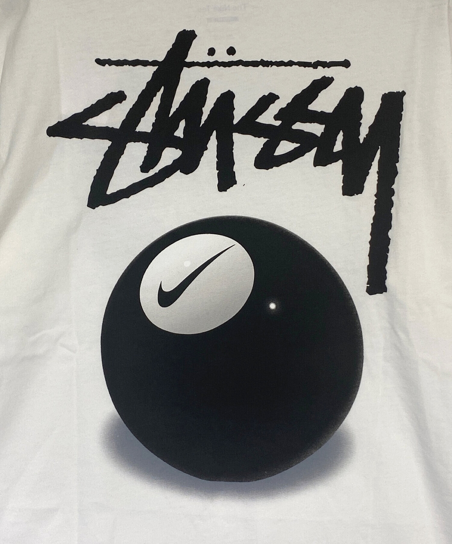 NIKE (ナイキ) stussy (ステューシー) SS 8 Ball T-Shirt ホワイト サイズ:SIZE M