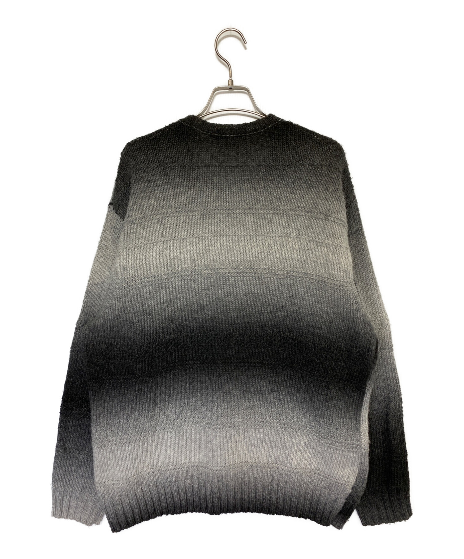 SUPREME (シュプリーム) Gradient Stripe Sweater グレー サイズ:M