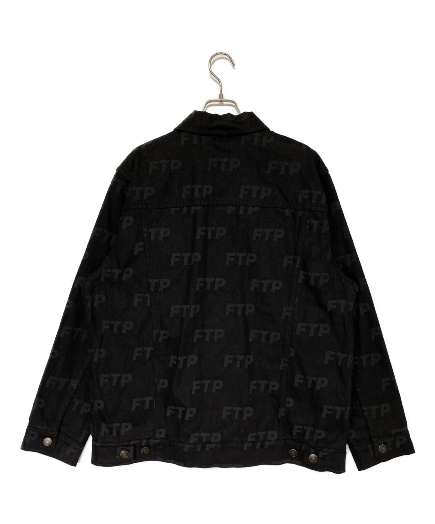 FTP (ファックザポピュレーション) All Over Denim Jacket ブラック サイズ:SIZE M