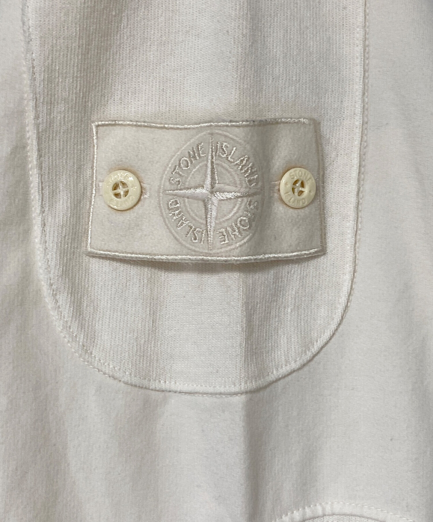 STONE ISLAND (ストーンアイランド) 618F6 GHOST PIECE ベージュ サイズ:SIZE L 未使用品