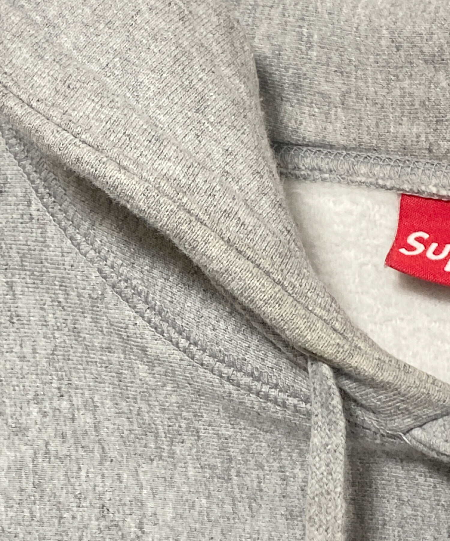 SUPREME (シュプリーム) Cross Box Logo Hooded Sweatshirt グレー サイズ:SIZE XL