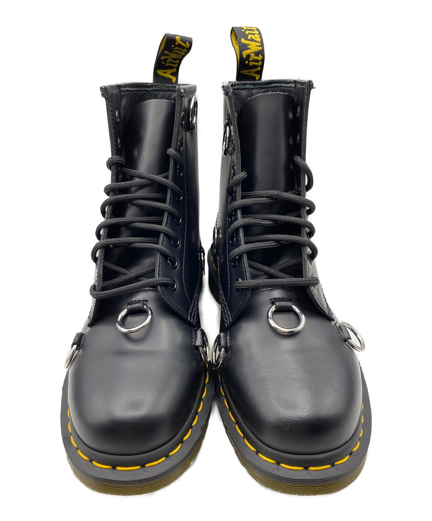 RAF SIMONS (ラフシモンズ) Dr.Martens (ドクターマーチン) 1460 8hole boots ブラック サイズ:41