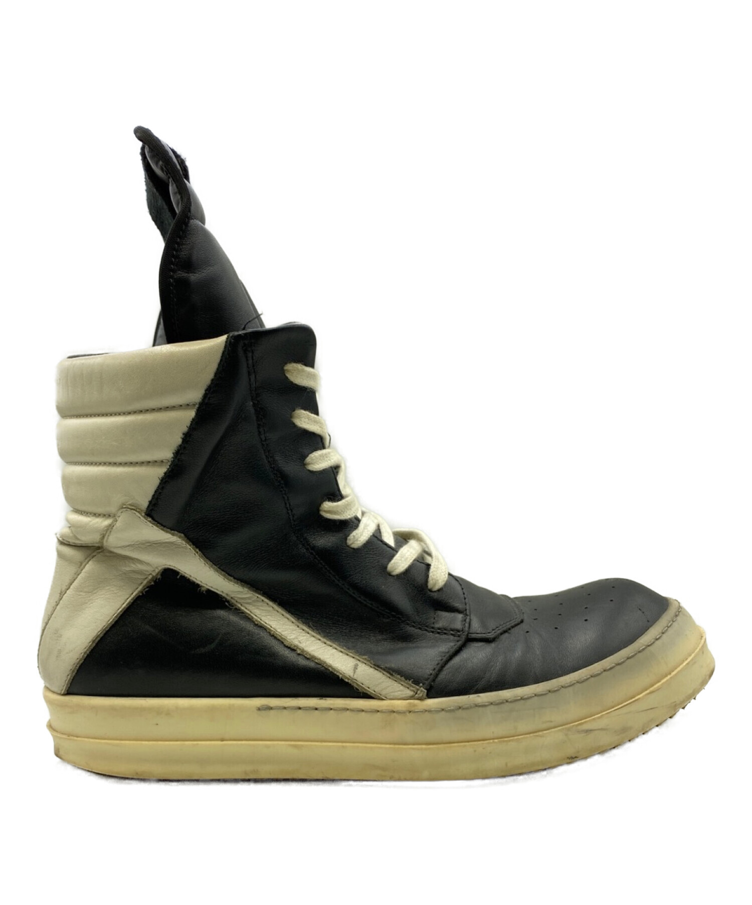 中古・古着通販】RICK OWENS (リック オウエンス) GEOBASKET ブラック