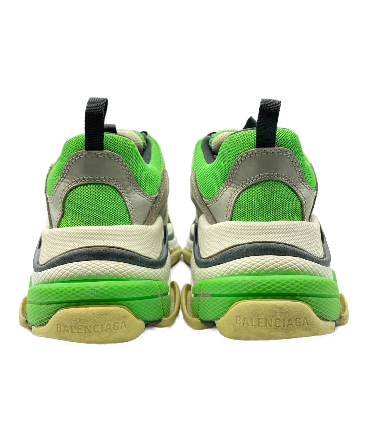 BALENCIAGA (バレンシアガ) TRIPLE S グリーン サイズ:SIZE 40