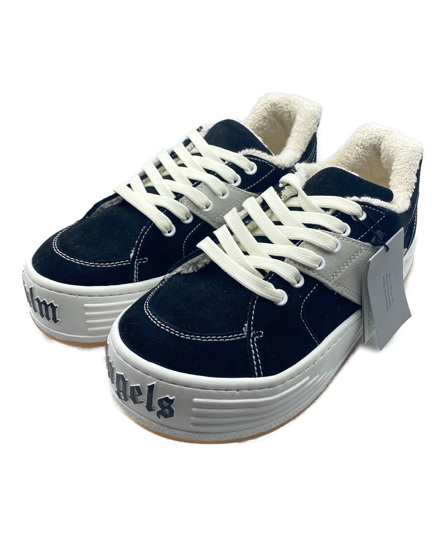 Palm Angels (パーム エンジェルス) SUEDE SNOW LOW TOP ブラック サイズ:42 未使用品