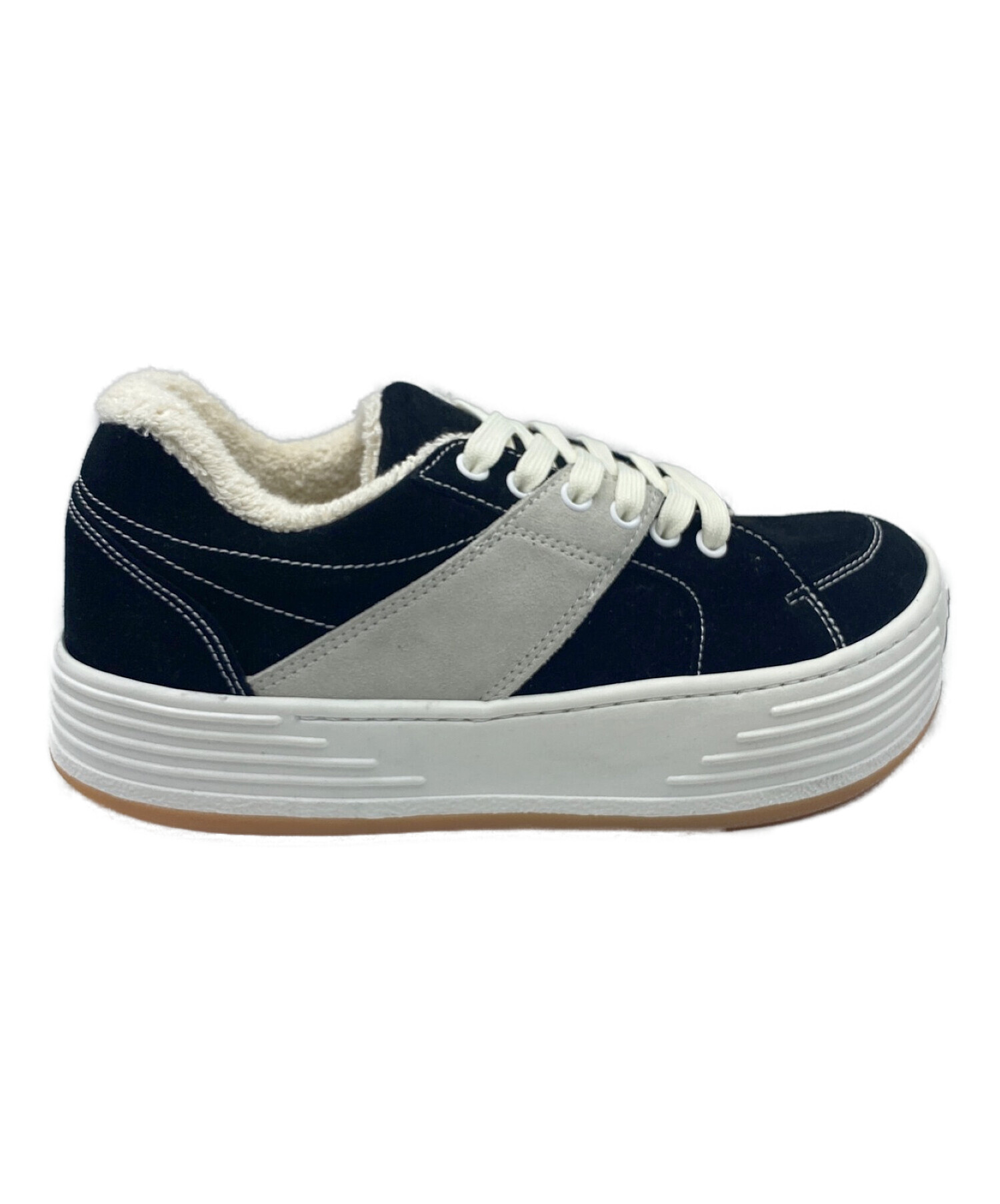 Palm Angels (パーム エンジェルス) SUEDE SNOW LOW TOP ブラック サイズ:42 未使用品