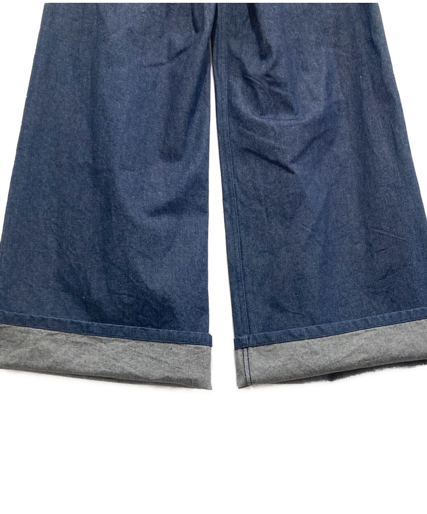 中古・古着通販】JOHN LAWRENCE SULLIVAN (ジョンローレンスサリバン) デニムパンツ / Rigid Denim Wide  Pants インディゴ サイズ:M｜ブランド・古着通販 トレファク公式【TREFAC FASHION】スマホサイト