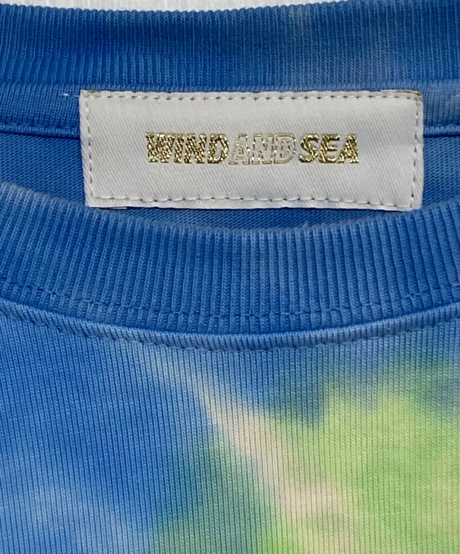 WIND AND SEA (ウィンダンシー) TIE-DYE L/S TEE ETERNITY マルチカラー サイズ:L