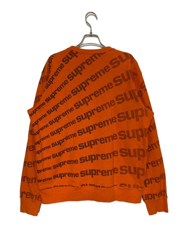 中古・古着通販】SUPREME (シュプリーム) Radial Crewneck オレンジ サイズ:M｜ブランド・古着通販  トレファク公式【TREFAC FASHION】スマホサイト