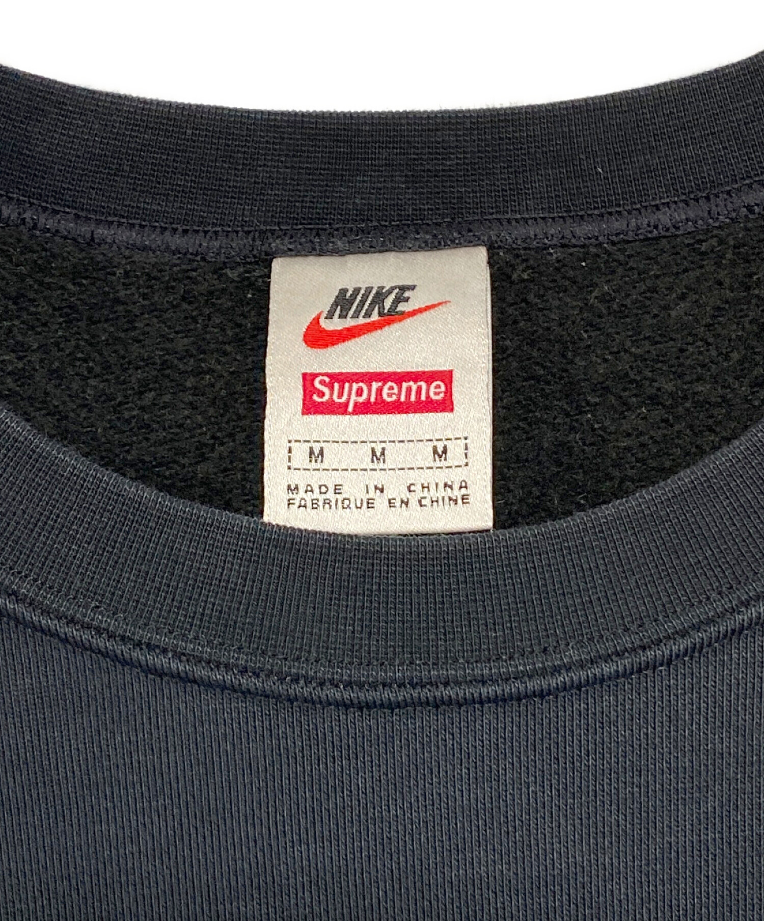 SUPREME (シュプリーム) NIKE (ナイキ) JEWEL CREWNECK ブラック サイズ:M