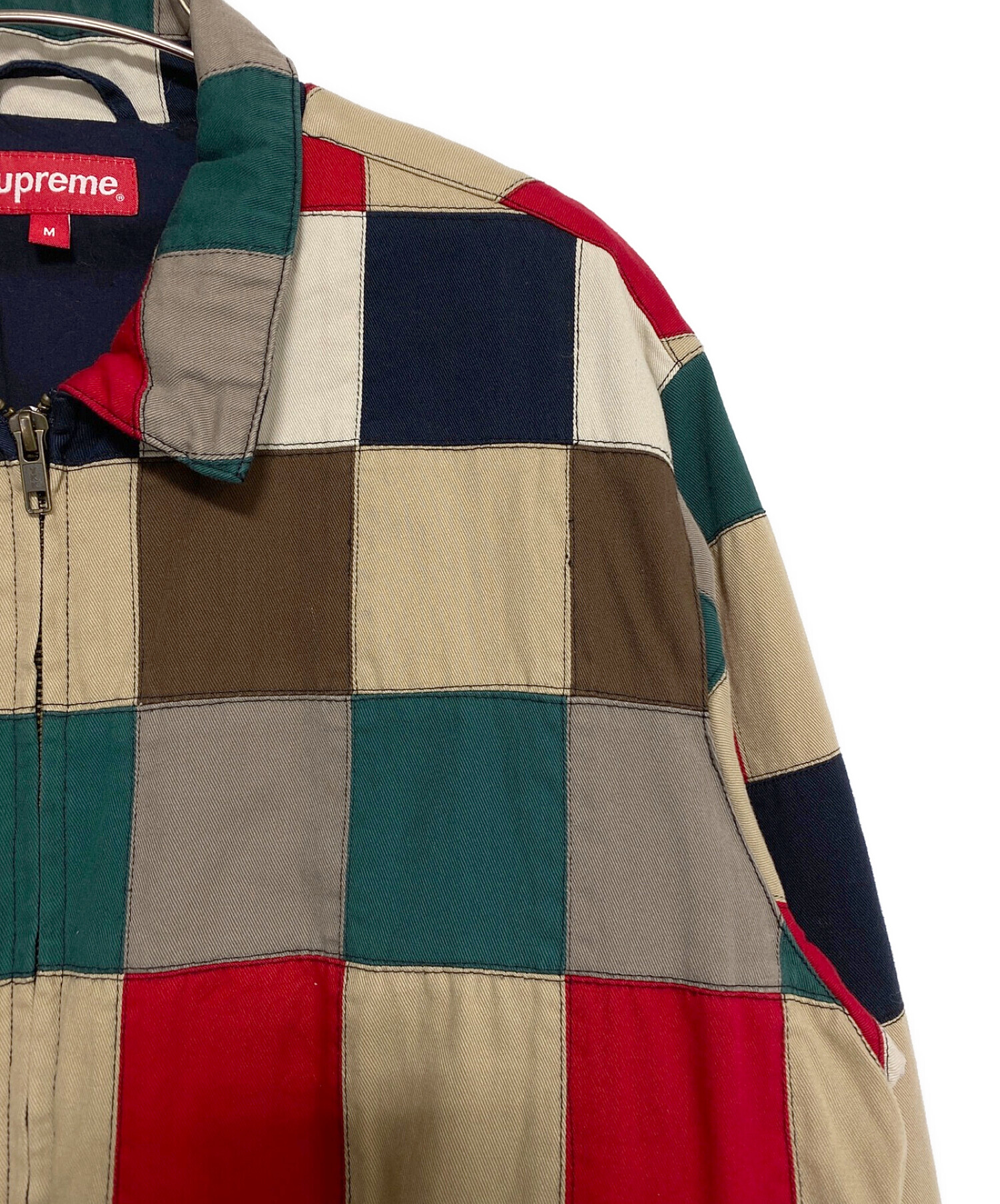 中古・古着通販】SUPREME (シュプリーム) PATCHWORK HARRINGTON JACKET