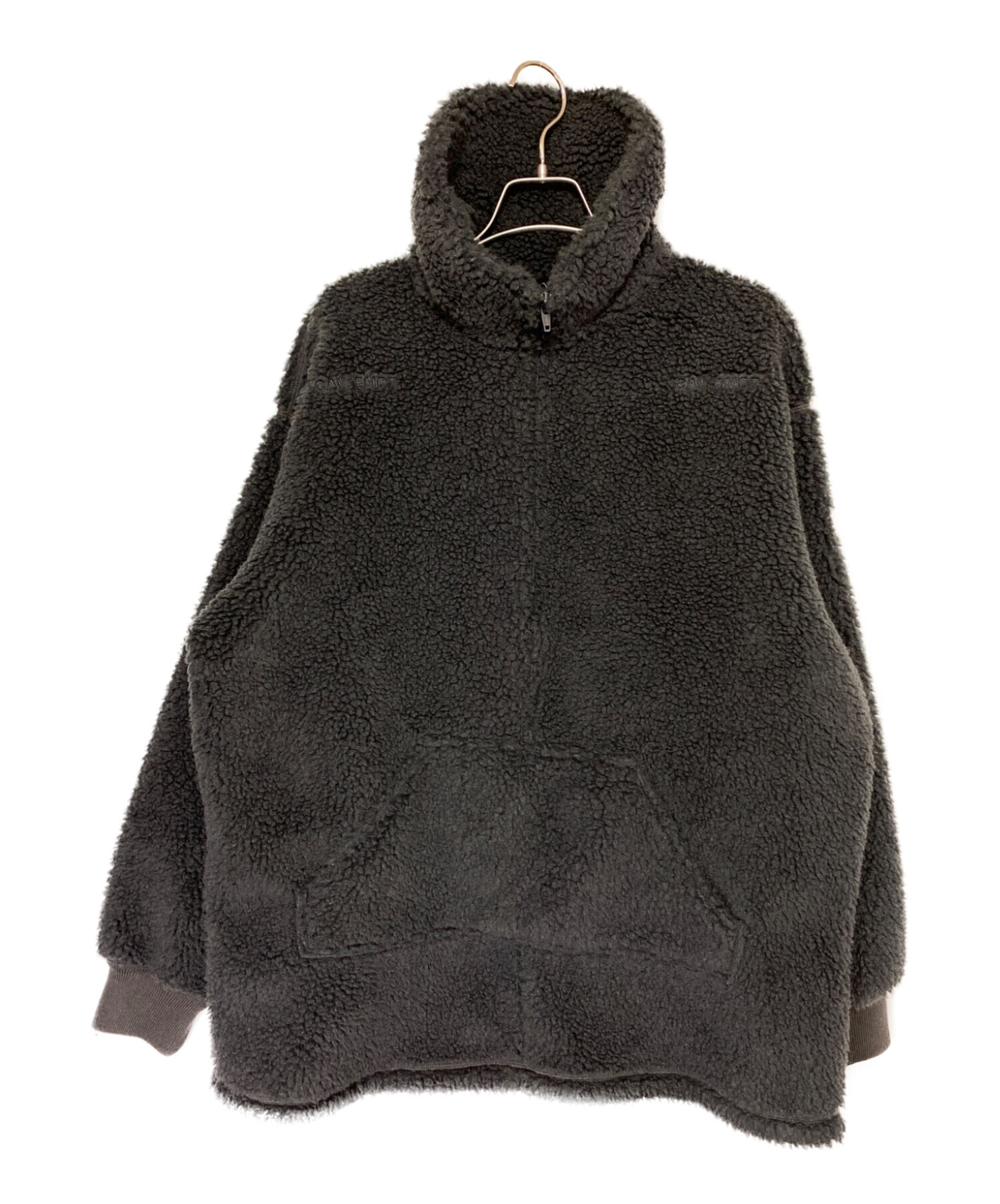 C.E (シーイー) BOA FLEECE 3 -QUARTERS ZIP ブラック サイズ:SIZE M