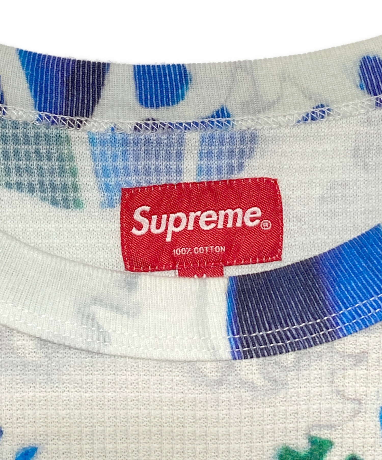 中古・古着通販】SUPREME (シュプリーム) Waves L/S top ホワイト