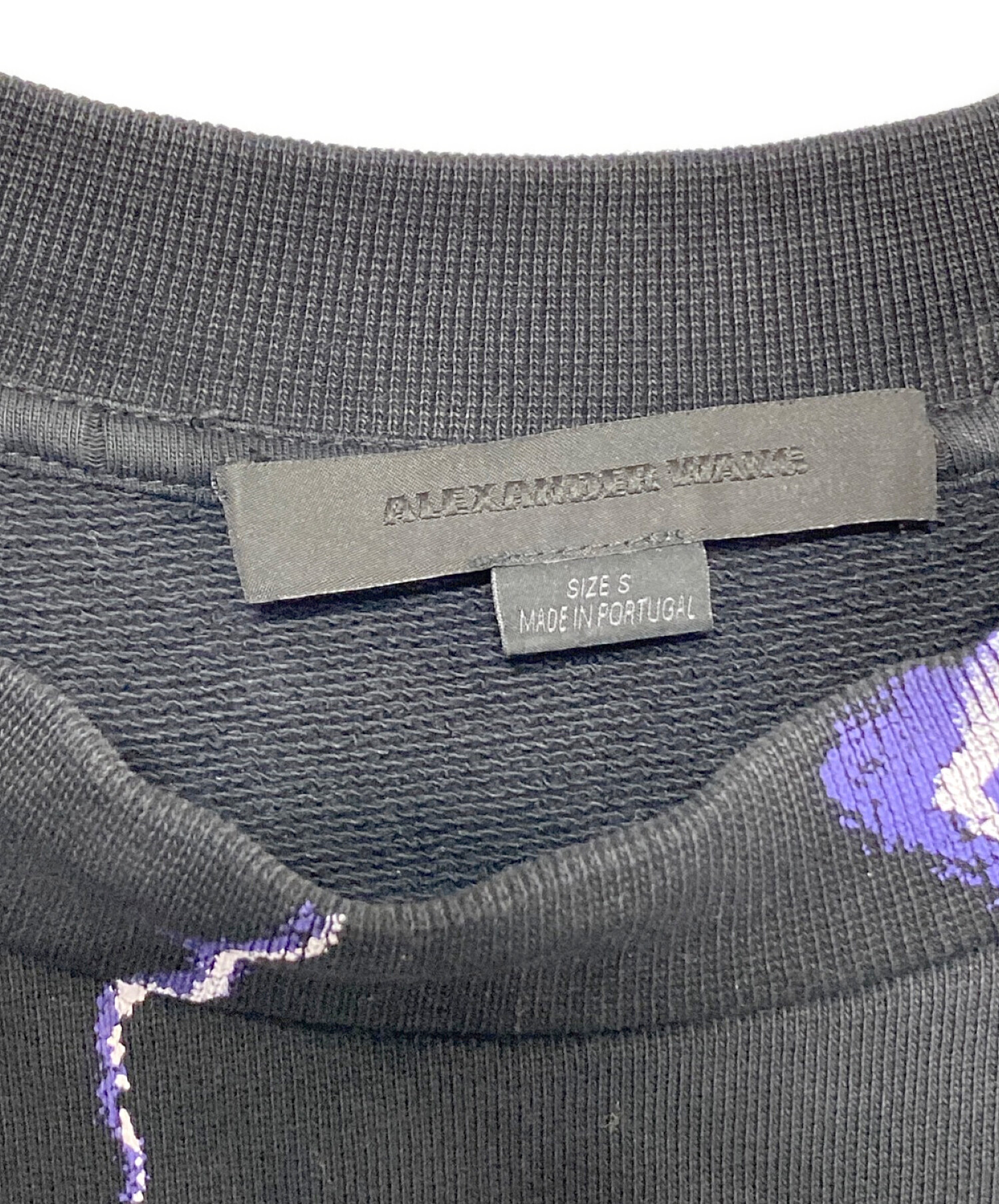 中古・古着通販】ALEXANDER WANG (アレキサンダーワン) Lightning sweatshirt ブラック  サイズ:S｜ブランド・古着通販 トレファク公式【TREFAC FASHION】スマホサイト