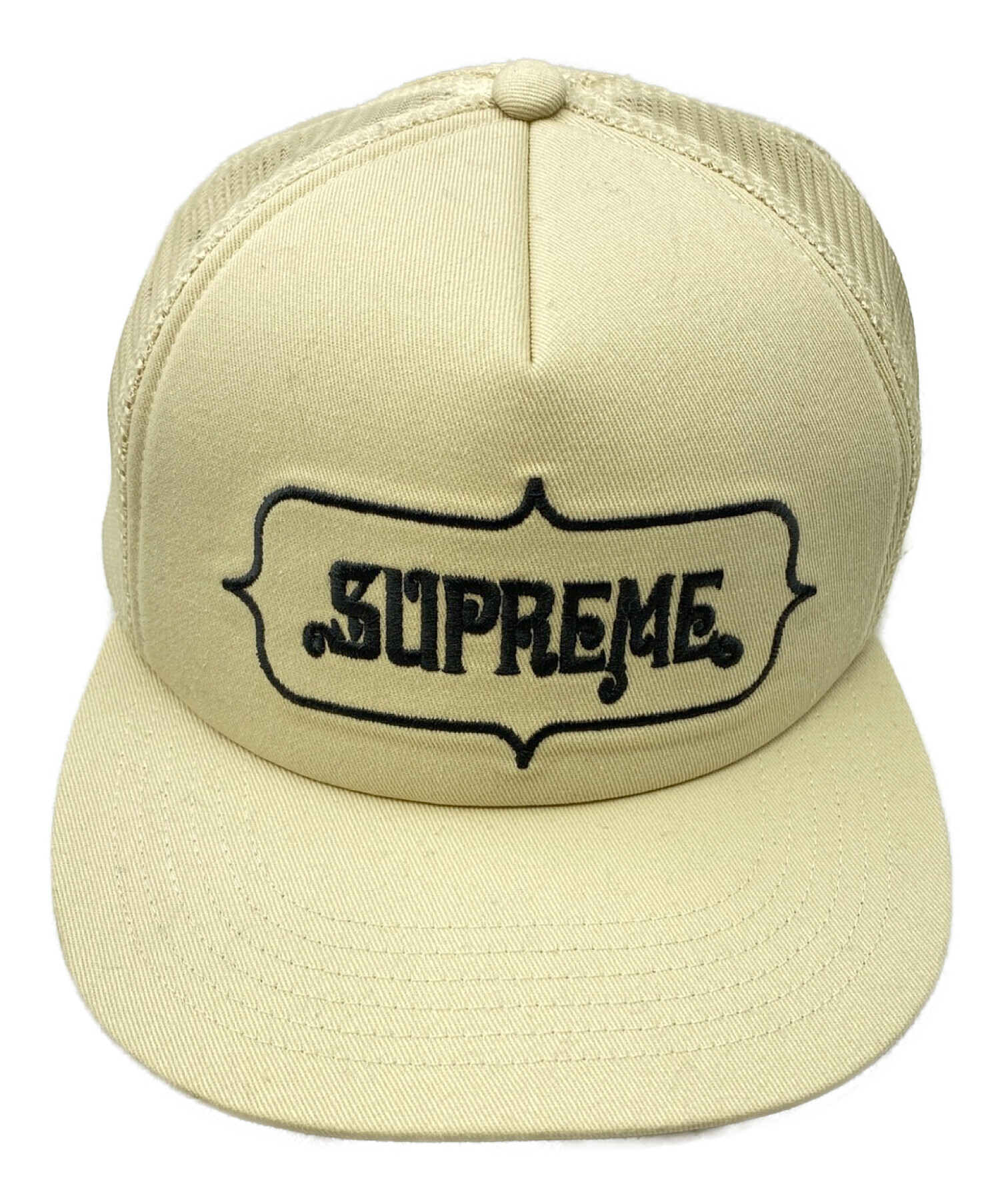 SUPREME (シュプリーム) Highest Mesh Back 5-Panel アイボリー サイズ:-