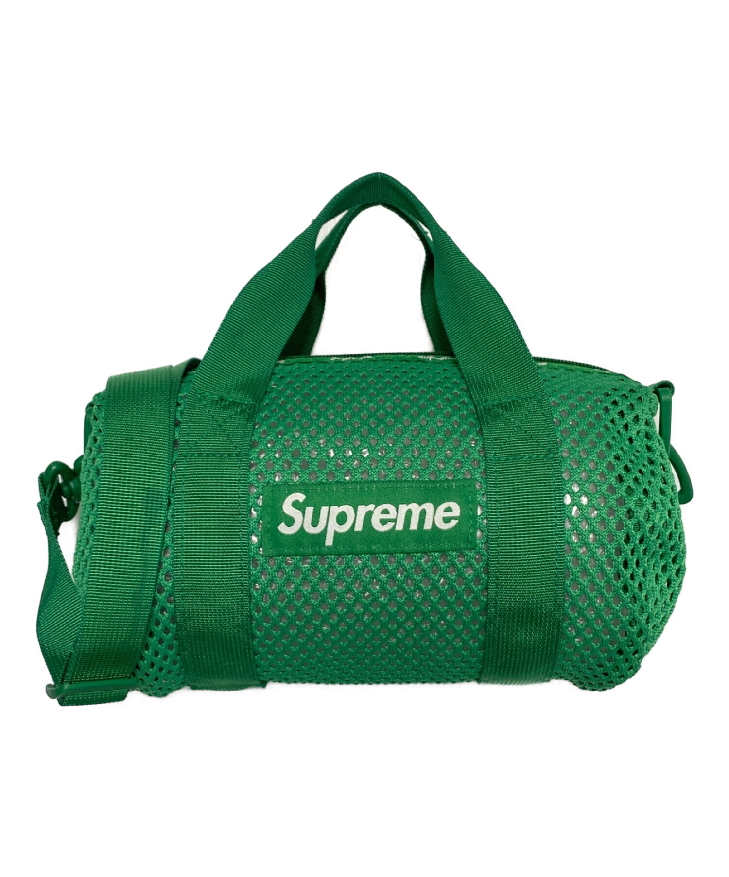 Supreme Mesh Mini Duffle Bag green