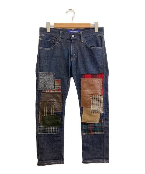 【中古・古着通販】JUNYA WATANABE COMME des GARCONS (ジュンヤワタナベ コムデギャルソン) パッチデニムパンツ  インディゴ サイズ:XS｜ブランド・古着通販 トレファク公式【TREFAC FASHION】スマホサイト