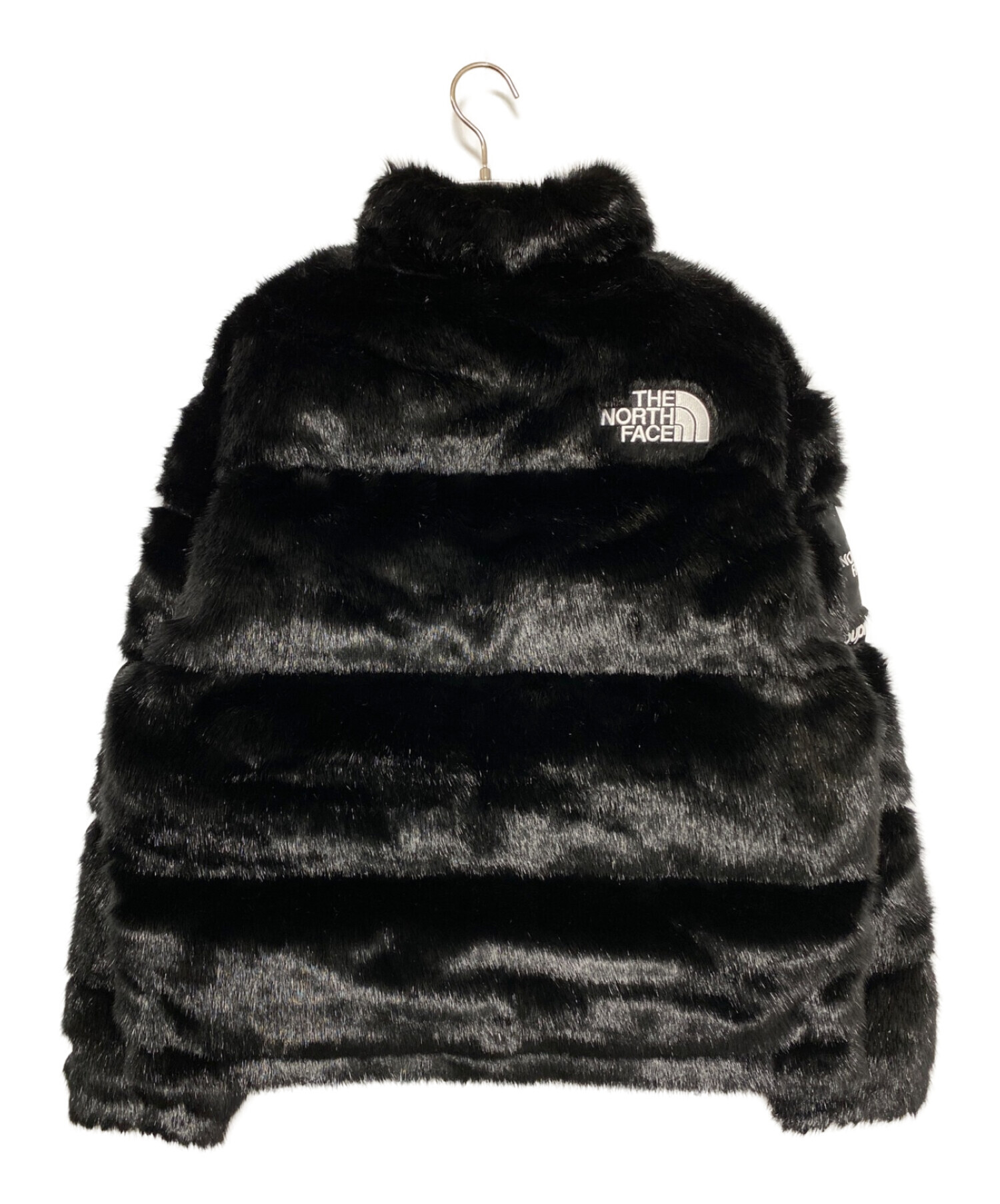 中古・古着通販】Supreme (シュプリーム) Fur Nuptse Jacket ブラック