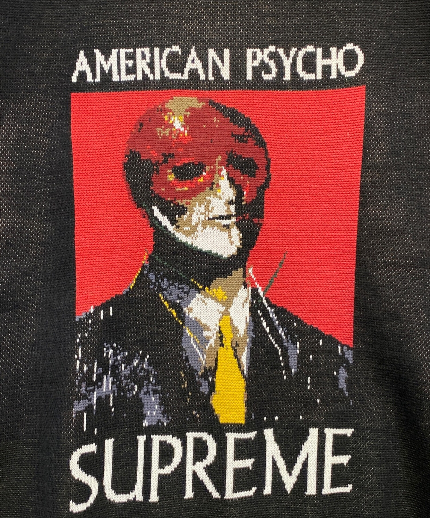 SUPREME (シュプリーム) American Psycho Sweater ブラック サイズ:L