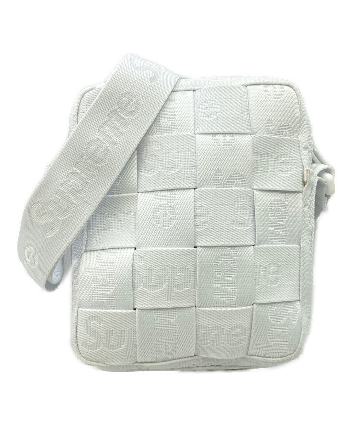 中古・古着通販】SUPREME (シュプリーム) Woven Shoulder Bag ホワイト