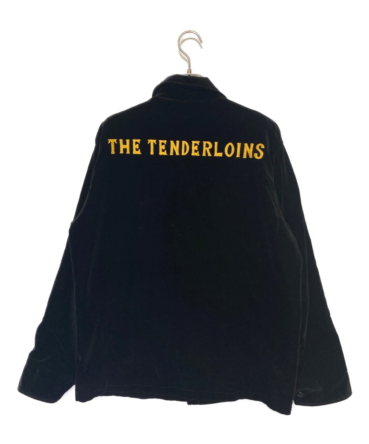 TENDERLOIN (テンダーロイン) スーベニアジャケット ブラック サイズ:XS