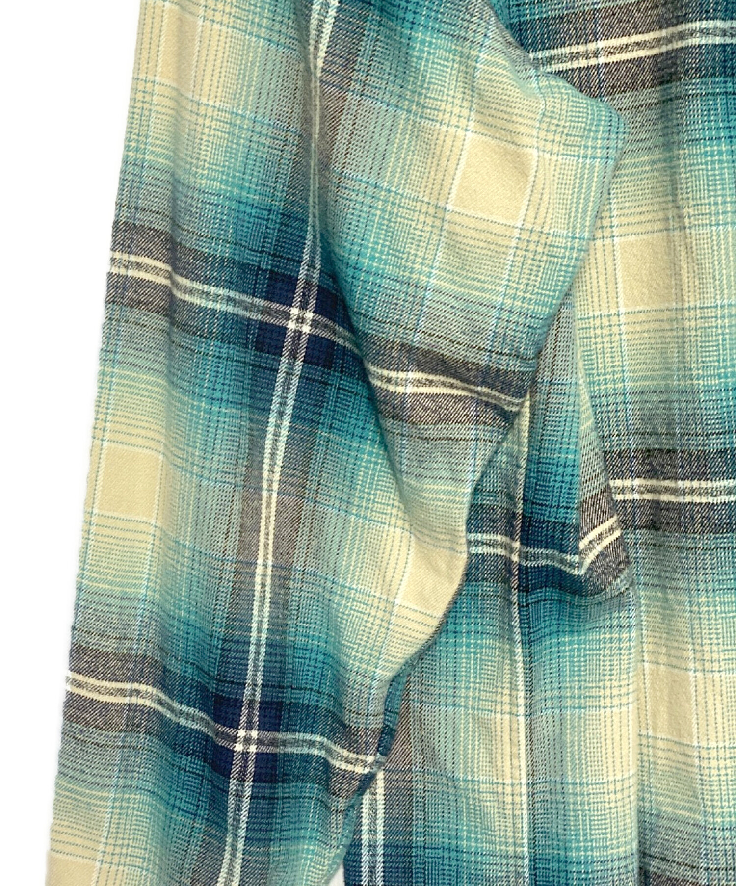 シュプリーム Plaid Flannel Shirt 緑L bayfront.cdmail.biz