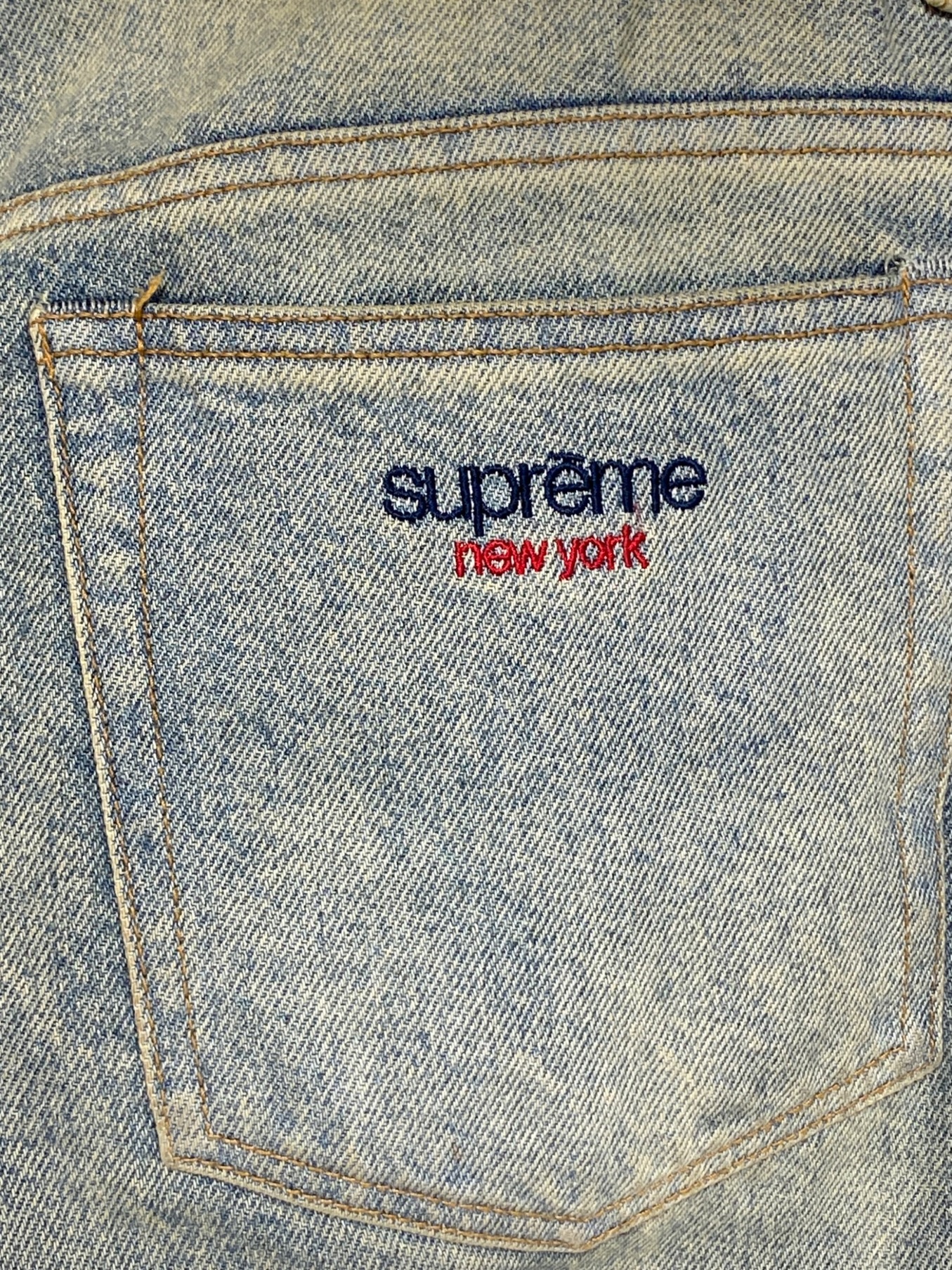 中古・古着通販】SUPREME (シュプリーム) Dirty Indigo Baggy Jean