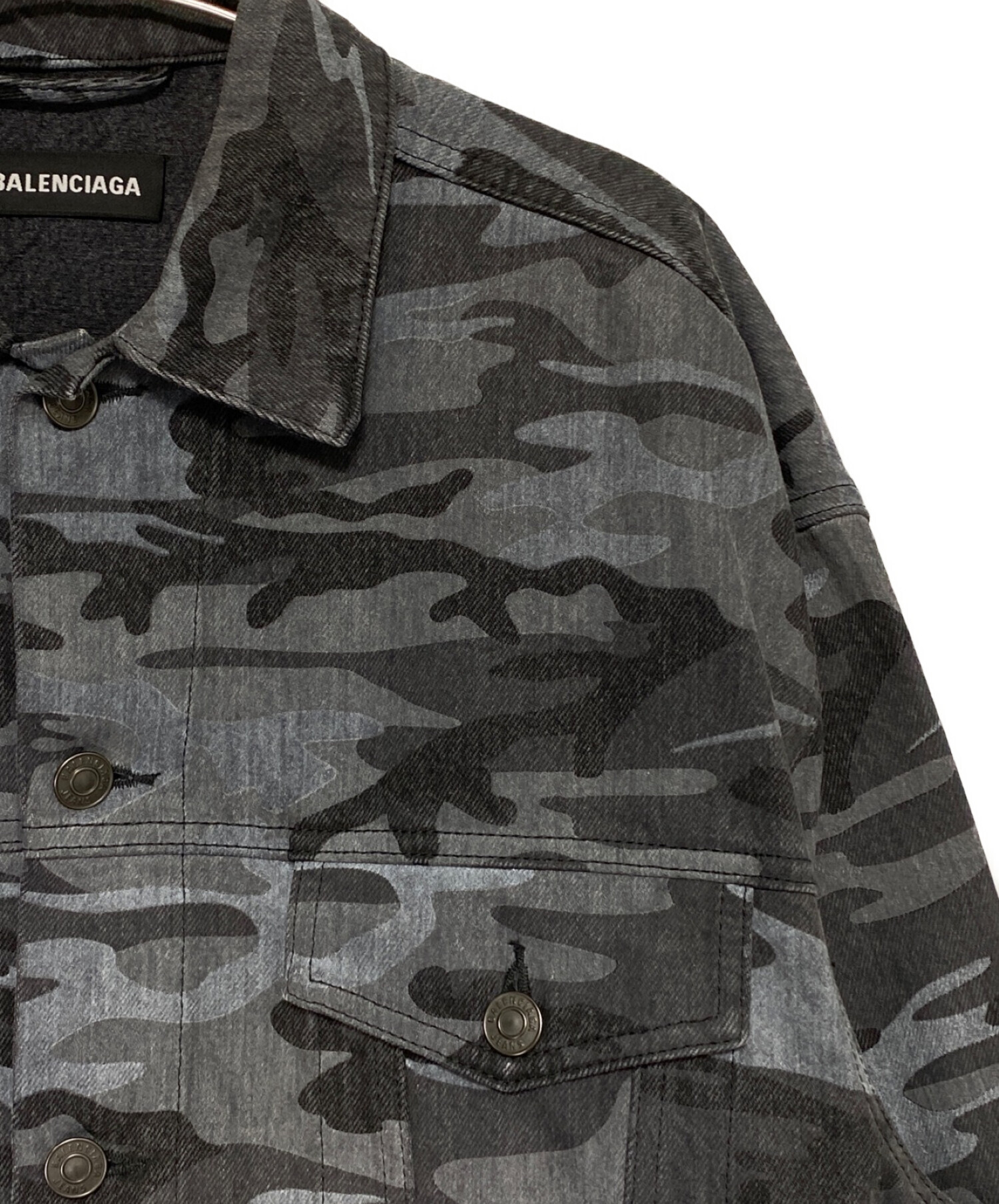 中古・古着通販】BALENCIAGA (バレンシアガ) LARGE CAMO PRINT DENIM