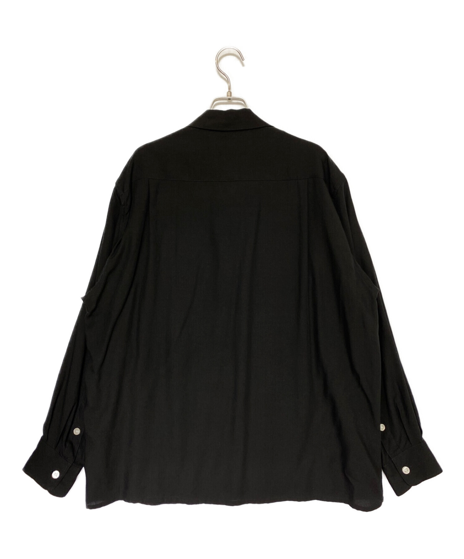 WACKO MARIA (ワコマリア) two-tone 50sシャツ ブラック サイズ:M