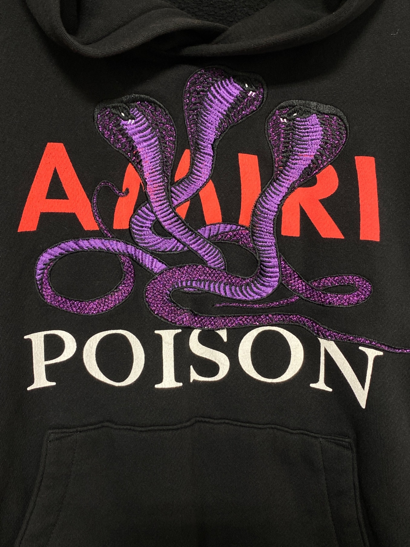 AMIRI (アミリ) Poison Sweat Shirt ブラック サイズ:S