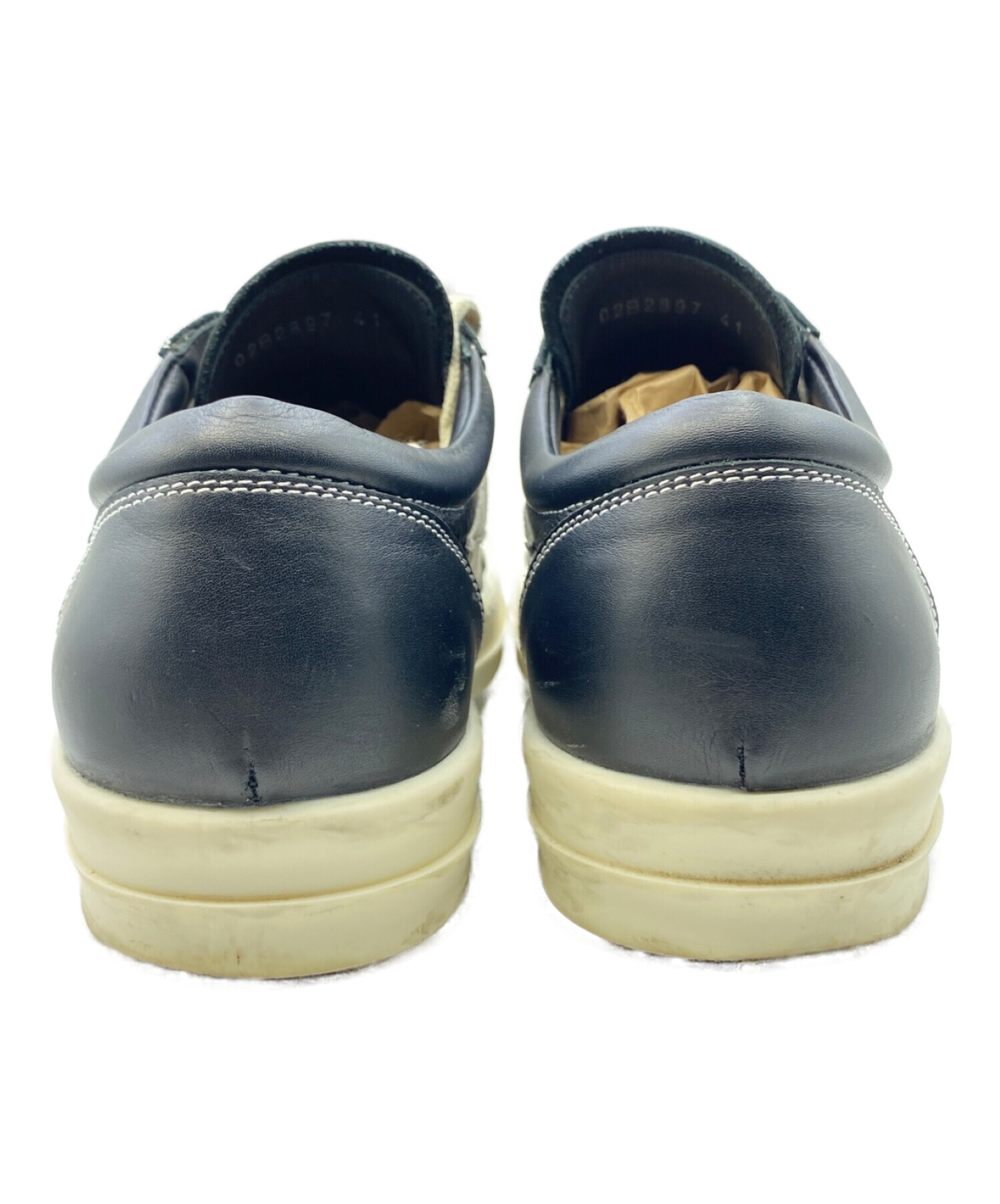 RICK OWENS (リック オウエンス) VINTAGE SNEAKS ブラック サイズ:41