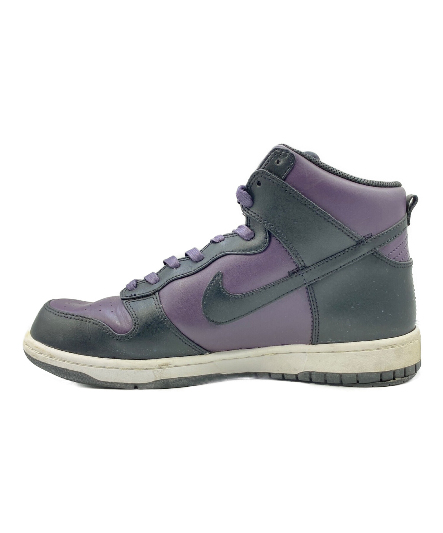 中古・古着通販】NIKE (ナイキ) FRAGMENTS (フラグメント) DUNK HIGH ブラック×パープル サイズ:27cm(US  9)｜ブランド・古着通販 トレファク公式【TREFAC FASHION】スマホサイト